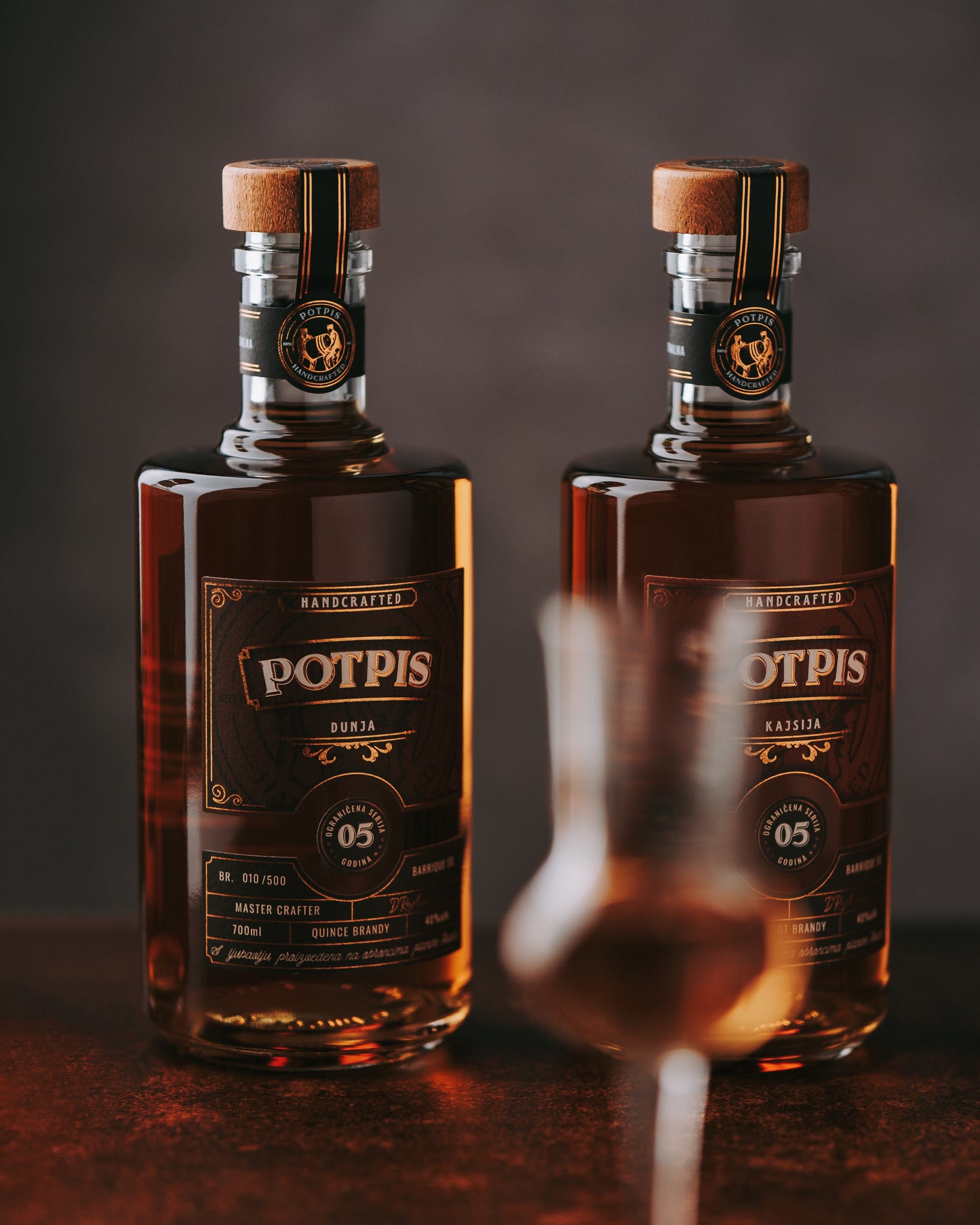 Potpis Rakija 5 Jahre Barrique „Quitte“