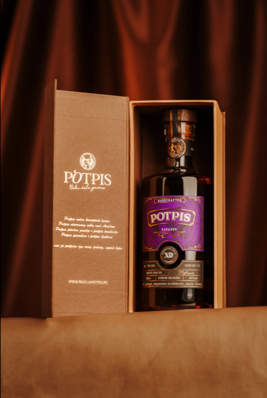 Potpis „Geschenk Verpackung“ ohne Rakija